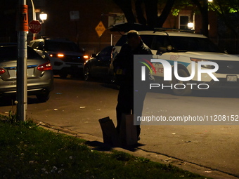 An adult male is being shot and killed in Chicago, Illinois, United States, on May 4, 2024. Early Saturday morning, at approximately 1:48 a....