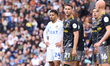 Georginio Rutter of Leeds United is playing during the Sky Bet Championship match between...