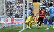 Morgan Fox (15, Queens Park Rangers) is celebrating after scoring his team's second goal d...