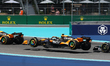 Lando Norris of McLaren during Sprint ahead of the Formula 1 Miami Grand Prix at Miami Int...