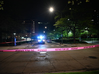 A 24-year-old man is being treated for a gunshot wound to the shoulder after being shot in Chicago, Illinois, on May 5, 2024. At around 2:06...