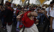 A representation of the Battle of Puebla is taking place at the Penon de los Banos in Mexi...