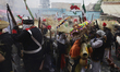 A representation of the Battle of Puebla is taking place at the Penon de los Banos in Mexi...