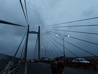Clouds in Kolkata, India, on May 6, 2024 before the monsoon rain. (