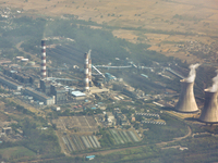 A nuclear power plant is located near the outskirts of Delhi, India. (