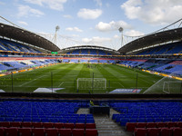 A general view of the Toughsheet Stadium is being captured during the Sky Bet League 1 Play-Off Semi-Final second leg between Bolton Wandere...