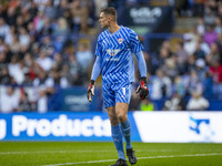 Liam Roberts #1 (GK) of Barnsley F.C. is playing during the Sky Bet League 1 Play-Off Semi-Final 2nd leg between Bolton Wanderers and Barnsl...