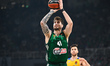 Juancho Hernangomez of Panathinaikos Athens is playing during the Euroleague, Playoff D, G...