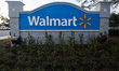 Walmart logo is seen at store in Miami, United States on May 2, 2024. 