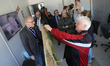 Members of a foreign delegation are visiting a modular town as part of the International S...