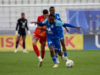 Geoffrey Edwin Acheampong (right) of Sliema Wanderers is being closely challenged by Neil Micallef (left) of Birkirkara during the IZIBET FA...