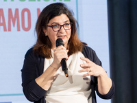 Rossella Sacco is attending the Milano Civil Week opening at Giureconsulti Palace in Milan, Italy, on May 9, 2024. (