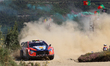 Thierry Neuville and Martijn Wydaeghe from Belgium are competing in their Hyundai i20 N Ra...