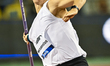 Edis Matusevicius of Lithuania is competing in the men's javelin throw final at the Doha D...