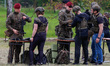 Exercises are being held at the Land Forces Academy in Wroclaw, Poland, on May 11, 2024, a...