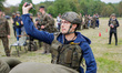 Exercises are being held at the Land Forces Academy in Wroclaw, Poland, on May 11, 2024, a...
