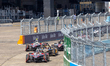 The city of Berlin is hosting two stages of the Formula E, a motorsport competition with f...