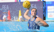 Ninoy Eleni is shooting a penalty for Ethnikos OFPF Gold Force during the Stoiximan Final-...