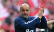 Nuno Espirito Santo, the head coach of Nottingham Forest, is applauding the Forest support...