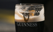 DALKEY, IRELAND - MAY 11: A pint of Guinness seen outside a local pub, on May 11, 2024, i...