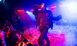 Griffin Taylor from the American nu metal band Vended is performing live at Legends Club i...