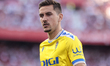 Javi Hernandez of Cadiz CF is playing during the La Liga EA Sports match between Sevilla F...