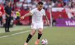 Jesus Joaquin Fernandez ''Suso'' of Sevilla FC is running with the ball during the La Liga...