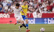 Juanlu Sanchez of Sevilla FC is in action during the La Liga EA Sports match between Sevil...