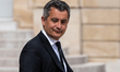 Interior Minister Gerald Darmanin is at the Elysee Palace after the Council of Ministers i...