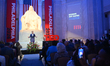 Governor Josh Shapiro is speaking during an announcement on the Nation's 250th Anniversary...
