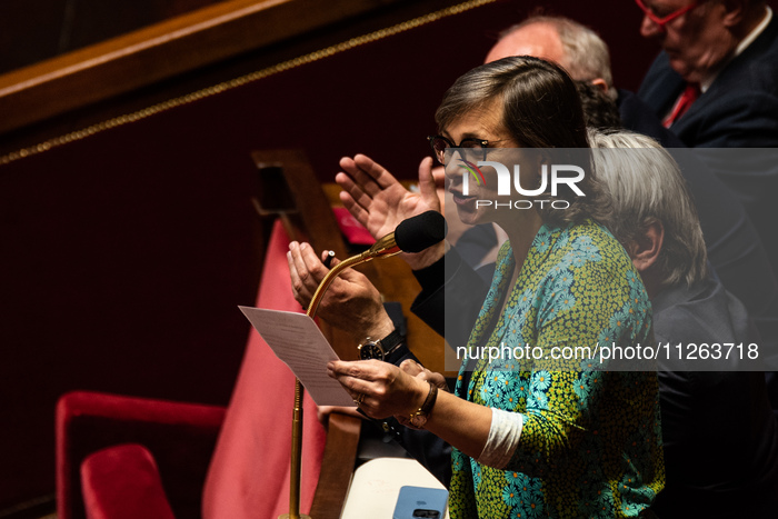 Government Question Time At The French National Assembly