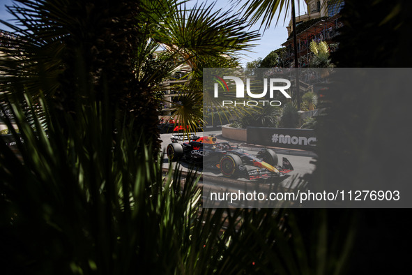 01 Max Verstappen (nld), Red Bull Racing RB20, action during the Formula 1 Grand Prix of Monaco 2024, 8th round of the 2024 Formula One Worl... by Gongora/NurPhoto