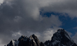 A view of the Three Peaks of Lavaredo in San Candido, Italy, on May 26, 2024. 