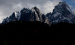 A view of the Three Peaks of Lavaredo in San Candido, Italy, on May 26, 2024. 