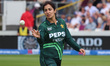 Aliya Riaz is in action during the Metro Bank ODI Series between England and Pakistan at T...