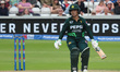 Pakistan's Sidra Ameen is in action during the Metro Bank ODI Series between England and P...