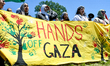 Members of the Wayne State University - Gaza Solidarity Encampment are holding a rally at...