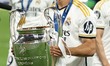 Brahim Diaz of Real Madrid is celebrating with the trophy after the UEFA Champions League...