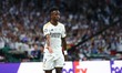 Vinicius Junior of Real Madrid is playing during the UEFA Champions League Final match bet...