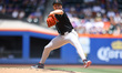 Arizona Diamondbacks starting pitcher Brandon Pfaadt #32 is throwing during the first inni...