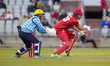 Chris Green #93 of Lancashire Cricket Club is batting during the Vitality T20 Blast match...