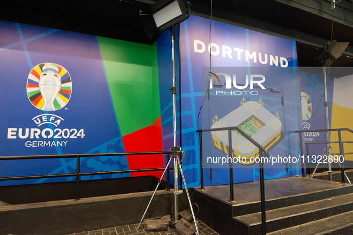 Press Preview Of Westfalenhalle Stadium In Dortmund 3 Days  Ahead Of UEFA Euro 2024