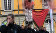 A dozen pro-Palestinian students are taking over several classrooms in a Bonn University b...