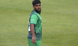 Rehan Ahmed of Leicestershire Foxes is in the field during the Vitality T20 Blast match be...