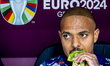 Netherlands forward player Donyell Malen is playing during the match between Poland and Ne...