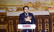 National President of the National Regeneration Movement (Morena) Mario Delgado is speakin...