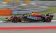 Max Verstappen, from Oracle Red Bull Racing team, is driving a Red Bull during the qualify...