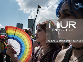 People take part in the Warsaw Equality Parade in Warsaw, Poland, on June 22, 2024.  by Piotr Lapinski/NurPhoto