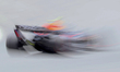 Sergio Perez, from Oracle Red Bull Racing team, is driving a Red Bull during the race of t...