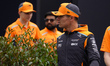 Lando Norris of the UK is driving the (4) McLaren F1 Team MCL38 Mercedes during the Formul...